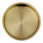 UK Brass Castor Cups (Set of 4) – Solid Polished Brass – Antique Vintage