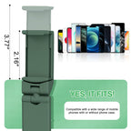 Perilogics Airplane Phone Holder Mount Universal in Flight Hands Free Viewing with Multi-Directional Dual 360 Degree Rotation (Evergreen)