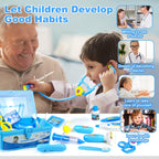 Doctor Kit for 3-5, 21 PCS Pretend Play Set Toys