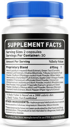(2 Pack) UroStream Capsules - Official Urostream Pills Advanced Premium Formula Support Maximum Strength, All Natural Ingredients Vitamins for Overall Health & Wellness, 120 Capsules for 2 Months