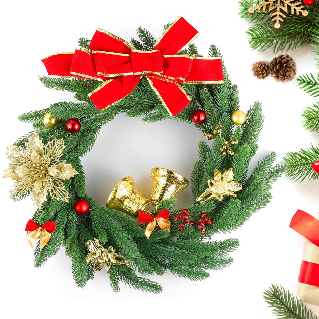 Hananona Artificial Pine Branches, 50 Pcs Christmas Greenery Stems