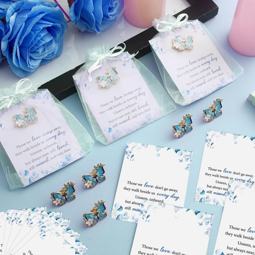 Liliaafar 50 Funeral Favor for Guest Celebration of Life Favors,Blue