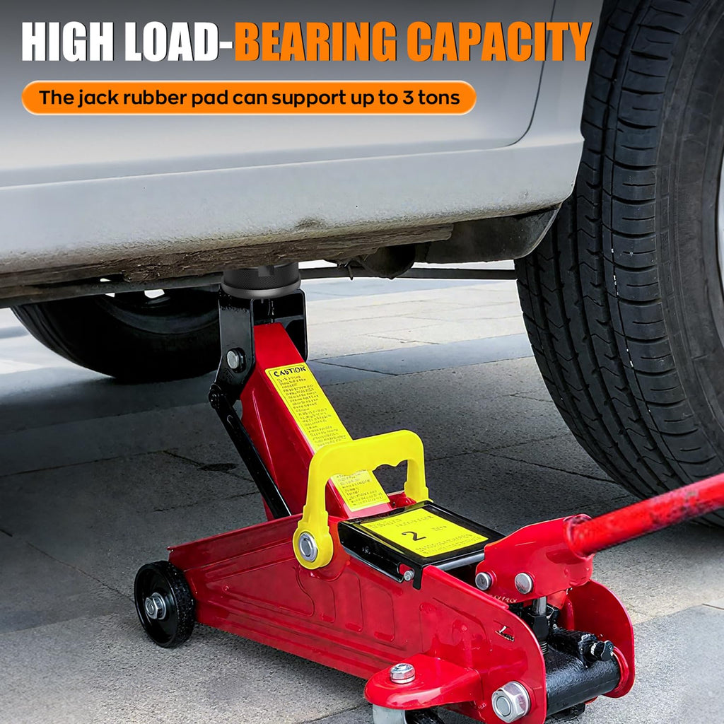 Universal Floor Jack Pads 4 PCS Pinch Weld Jack Pad - Car Jack Stand Adapter, Lift Frame Rail Protection Car Accessories