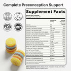 Luminary Vitamins Create for Women | IVF-Doctor Formulated Fertility Gummy | 600mg CoQ10 + 27mg Iron + 1200mcg Folic Acid | Preconception & Egg Quality Support | Vegan & No Added Sugar (28 Day Supply)