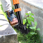 MORAIS Weed Puller Tool, Stand Up Weed Puller Heavy Duty Garden Tool with 4-Claw Steel Head, 39"-46" Retractable Handle & Easy-Eject Mechanism, Easily Remove Weeds Without Bending, or Kneeling