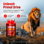 Male Enhancing Supplement Fast Acting Enlargement Pills for Men - Enhanced Size, Drive, Blood Flow, Libido, Testosterone Booster, Strength, Endurance - Boost Performance & Confidence - 60 Capsules