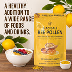 HACIBALI Organic Bee Pollen Granules, 1 lb (454g) | USDA Organic