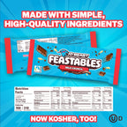 MrBeast Feastables Milk Chocolate Crunch Bar, King Size, 10 Count