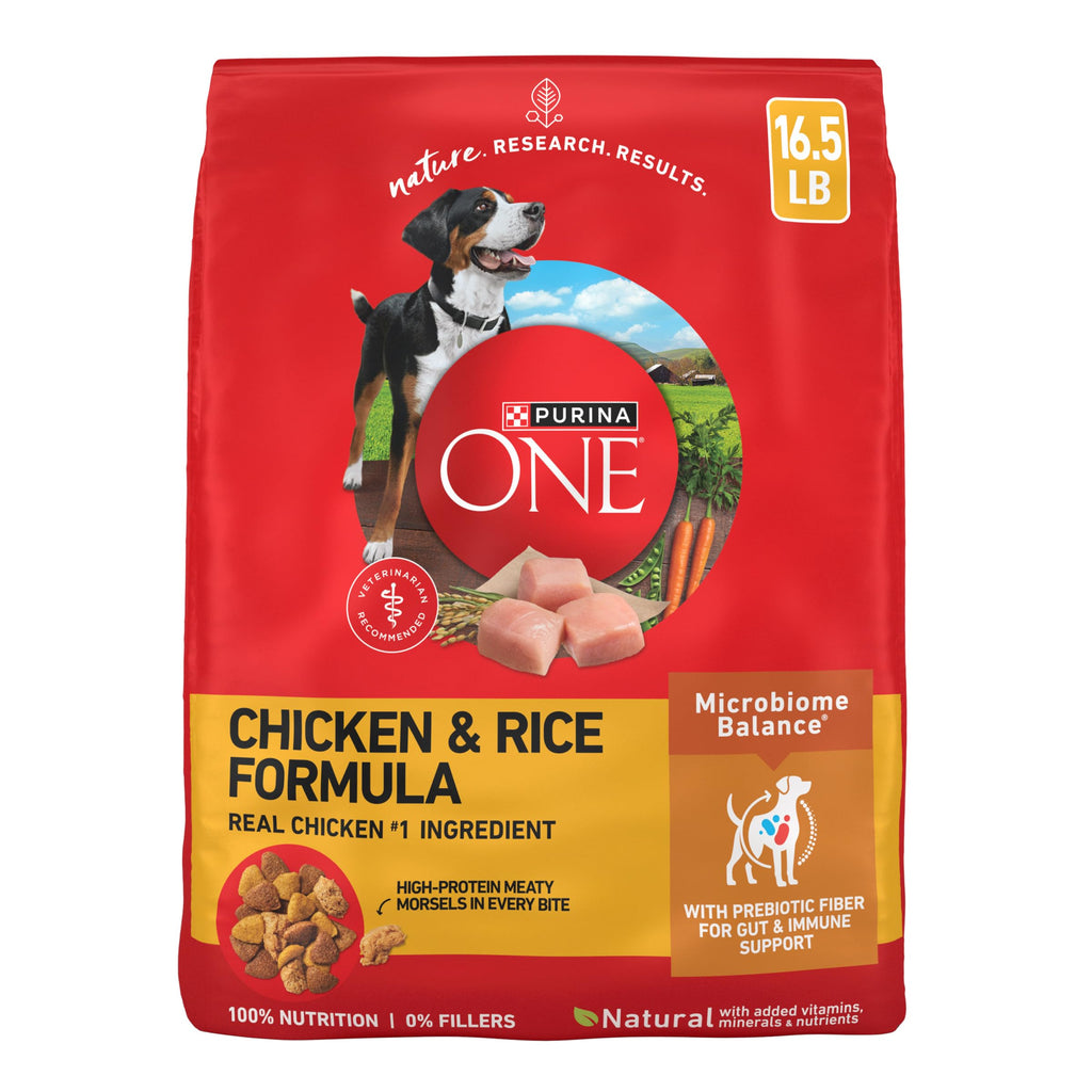 Purina ONE Chicken and Rice Formula Natural Dog Food