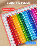 JoyCat Flash Cards for Kids Ages 4-8, Math Flash Cards & Chart, Math Learning Tools Game for Addition Subtraction Division Multiplication, Fit for Kindergarten 1st 2nd 3rd 4th 5th 6th Grade