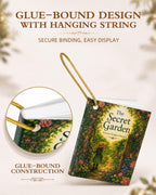 Mini Book Advent Calendar 2026 for Book Lovers, 24 Christmas Ornaments