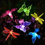 SOLPEX Solar Garden Lights Decor Butterfly Path Lights Outdoor Decorations