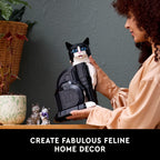 LEGO Ideas Tuxedo Cat - Building Sets for Adults, Ages 18+ - DIY Crafts Kit for Home Decor, Living Room or Bedroom - Gift for Christmas - 21349
