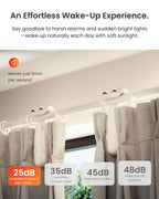 SwitchBot Smart Automatic Curtain Opener 2 Pack with Hub Mini - WiFi Remote Control with App/Timer, Performance Upgrade, Compatible with Alexa, Google Home, HomeKit