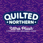Quilted Northern Ultra Plush Toilet Paper, Pack of 48 Double Rolls (Four 12-roll packages), Equivalent to 96 Regular Rolls--Packaging May Vary