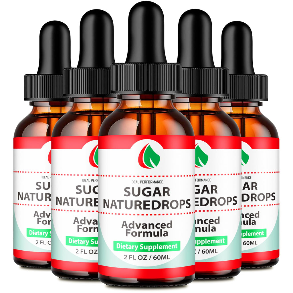 Sugar Nature Drops, Official SugarNature Blood Health Support Drops - Maximum Strength, All Natural Sugar Nature Liquid Supplement for Optimal Health & Wellness with Premium Vitamins Reviews (5 Pack)
