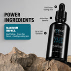 FORGE SKIN® Night Beef Tallow Serum for Men [TALLOW-BASED] - Facial Essence for Face Wrinkles with Essential Oils - Natural Green Tea Skincare for Radiance and Skin Hydration (1.7 OZ)