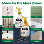 RMR Bathroom Breakthrough Bundle – Tub & Tile Cleaner + Xtreme Soap Scum Remover, 2-Step Deep Clean System for Shower, Tub, Tile, Grout, & Glass Buildup, Stains, & Grime, 2–32 Oz Bottles