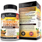 Turmeric Curcumin with Black Pepper Extract 1500mg - High Absorption Ultra Potent Turmeric Supplement with 95% Curcuminoids and BioPerine - Non GMO Tumeric Capsules for Joint Support - 90 Capsules