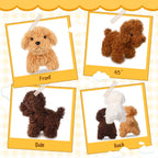 Sosation 20 Pcs Mini Dog Stuffed Animals Bulk, Adopt a Puppy Favors