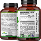 Zazzee Extra Strength French Maritime Pine Bark Extract 20:1, 350 mg Per Capsule, 95% Proanthocyanidins, 60 Vegan Capsules, 2 Month Supply, Certified Kosher, Antioxidant Support, Non-GMO, Made in USA