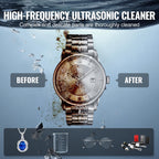 VEVOR 3L Sonic Cleaner with Heater Timer & Basket, Professional Digital Sonic Cavitation Machine, 120W Cleaning Machine for Watch Instruments, Glasses, Coin, Metal Parts, Tool
