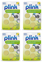 Plink Washer and Dishwasher Freshener Cleaner 4-Pack, 16 Tablets Total, Count