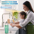 Spray Wet Mops for Floor Cleaning: Hardwood Floor Mop 2 Bottles Refillable
