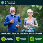 Secret Element Citrus Bergamot Extract 1000mg - Citrus Bergamot Supplement for Heart, Immune System Support, and Healthy Aging - Pure, Vegan Bergamot Capsules