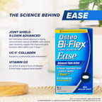 Osteo Bi-Flex Ease Mini Tablet Triple Action UC-II Collagen Supplement with Vitamin D, Improve Joint Function, Strength, Flexibility, Mobility 28 Mini Tabs, 2 Pack