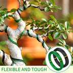 Mudder 5 Roll Aluminum Bonsai Training Wire Tree 2/2.5/3/4/6mm 42 Feet Total with Bonsai Wire Cutter Anodized Training for Holding Branches Small Trunks(Colorful)