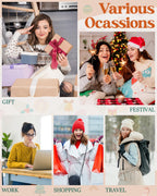 YSense Winter Scarf for Women Long Plaid Scarves Ladies Gifts