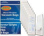 EnviroCare Replacement Micro Filtration Vacuum Bags for Eureka F&G Sanitaire, Kenmore 5062, White Westinghouse, Koblenz, Singer SUB-1, Commercial, Imperial, ESP, 52320A-12, 57695A-12, 200, 600, 1400