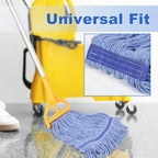 HiBaby 4 Pack Commercial Mop Head Replacement Heavy Duty Mop Head Replace