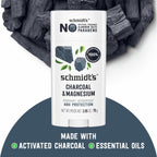 Schmidt's Deodorant Charcoal & Magnesium 2 Count 2.65 oz 48H