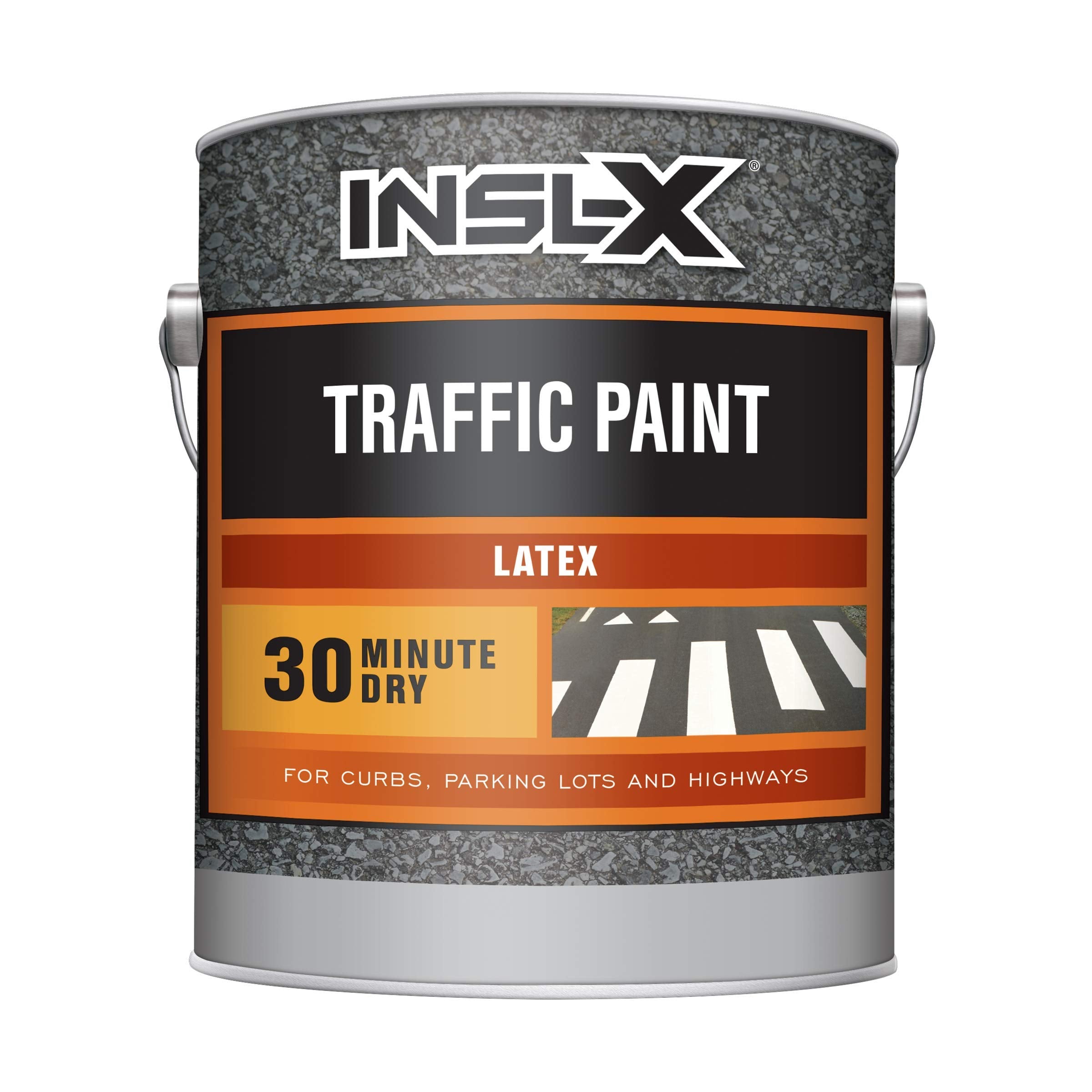 INSL-X Acrylic Latex Traffic Paint, White, 1 Gallon