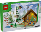 LEGO Minecraft Advent Calendar 2025 Building Toy - Kids Holiday Countdown Set for Boys & Girls, Ages 7+ - 24 Buildable Surprises & 8 Minifigures for Gamers - Collectible Gift for Christmas - 21280