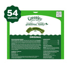Greenies Regular Dental Dog Treats, Original Chicken Flavor, 54 Count