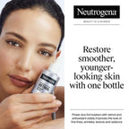 Neutrogena Rapid Wrinkle Repair Retinol Renewal Serum, Lightweight Anti-Aging Facial Serum with Pure Retinol & Antioxidants to Improve Wrinkles, Dullness & Dark Spots, 1 fl oz
