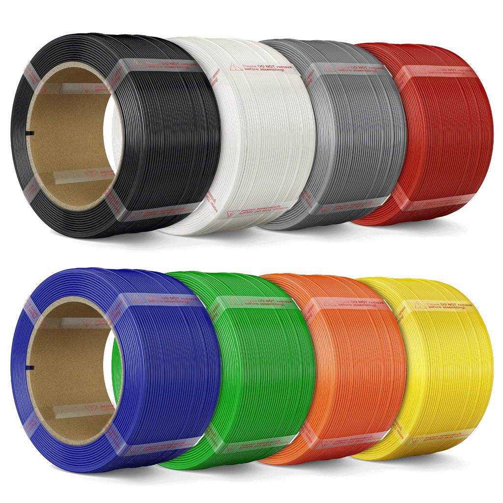 MarsWork PLA Filament 1.75mm PLA 3D Printer Filament(Refill),1kg Refill for Reusable Spools(2.2lbs),Premium Quality 3D Printing Filament for Bambu lab 3D Printers, V Blue