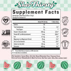 Legendairy Milk She’s Thirsty – Watermelon, Hydration Packets | Cortisol Supplement for Stress Relief & Adrenal Support | Coconut Water Electrolytes Powder, No Sugar Added 18 ct