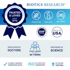 Biotics Research Dysbiocide Synergistic Botanical Blend Supports Normal Gut Health for Women & Men - Digestive Health Supplement - Supports Balanced Gut microbiome - 120 Capsules