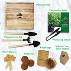 Bonsai Tree Starter Kit for Beginners - Indoor Live Plant Gardening Adult Craft DIY Kits - Unique Christmas, Birthday, White Elephant Gifts for Women, Men, Boys & Girls