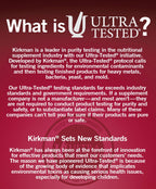 Kirkman Alpha-Ketoglutaric Acid 300 mg - Hypoallergenic | 100 Vegetarian Capsules