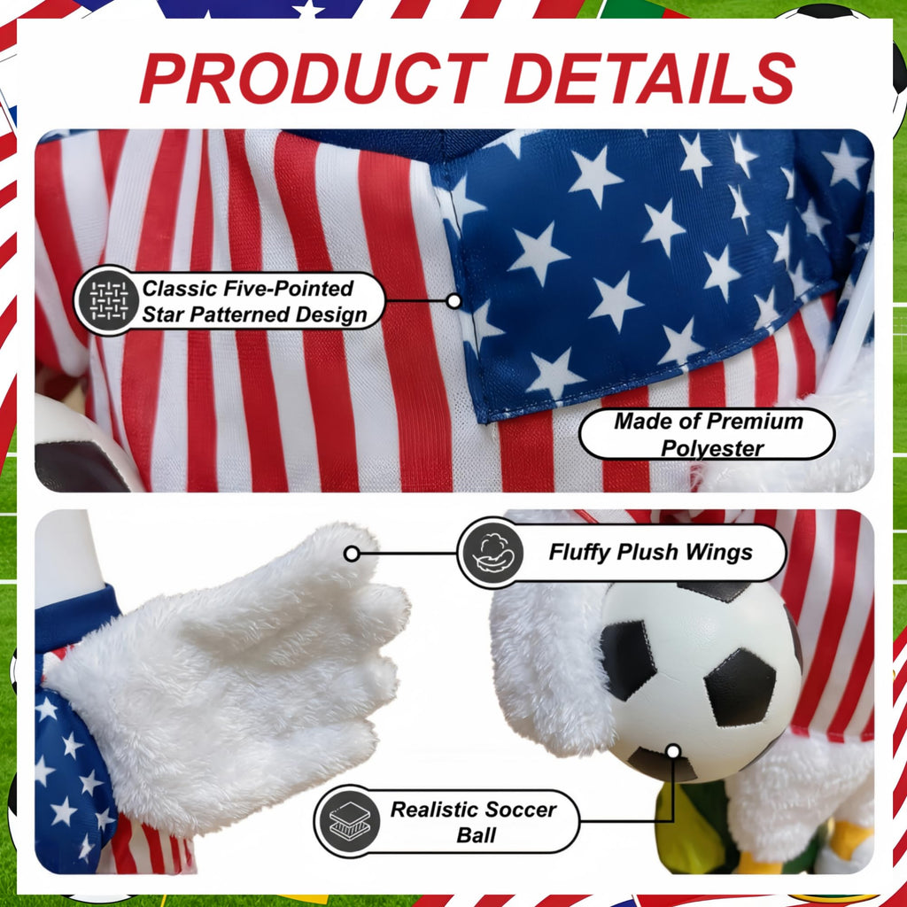Soccer Porch Goose Outfits, Football Geese Duck Statues Clothes Art Decor