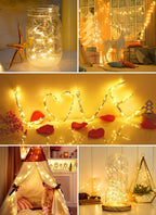 Brightown 24 Pack Fairy Lights Battery Operated for Holiday Decor
