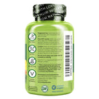 NATURELO Mens Multivitamins - One Daily Multivitamin for Men with Vitamins, Minerals & Organic Whole Foods, Boost Energy & Health, Non-GMO, 60 Vegetarian Capsules