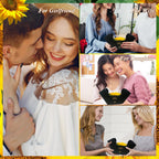 Sereney Preserved Sunflower Gifts for Women You are My Sunshine Necklace