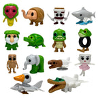 HGDFEOC 14 Pcs Italian Brainrot Action Figures,Cute Italian Brainrot Toy Cartoon Cake Toppers Birthday Decorations Gift for Game Fans Office Room Figurine Decor