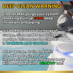 Adios! 3-in-1 Hot Tub Cleaner Clarifies Water, Prevents Scum, Removes Foam and Stops Odors - 32oz (Quart)